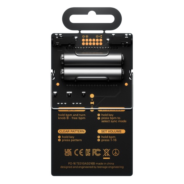 Teenage Engineering PO-16 Factory Pocket Lead Synthesizer