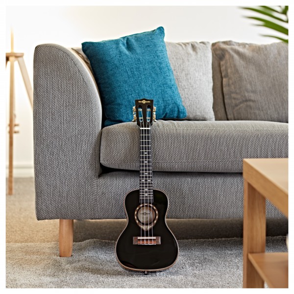 Archback Concert Ukulele by Gear4music, Black
