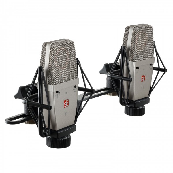 sE Electronics sE-T1(P) Cardioid Titanium Condenser Mic, Matched Pair