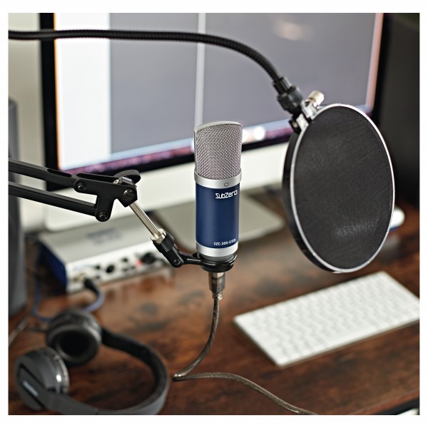 SubZero SZC-300 USB Studio Condenser Microphone