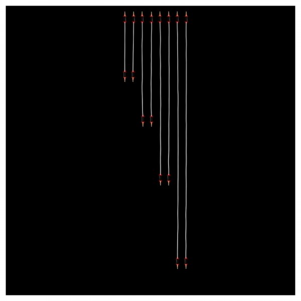 MyVolts Candycords Halo 8-Pack - Various Sizes, Powder Grey