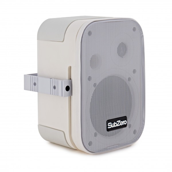 SubZero SZS-P5Y 5" Passive Background Wall Speakers, White, Pair