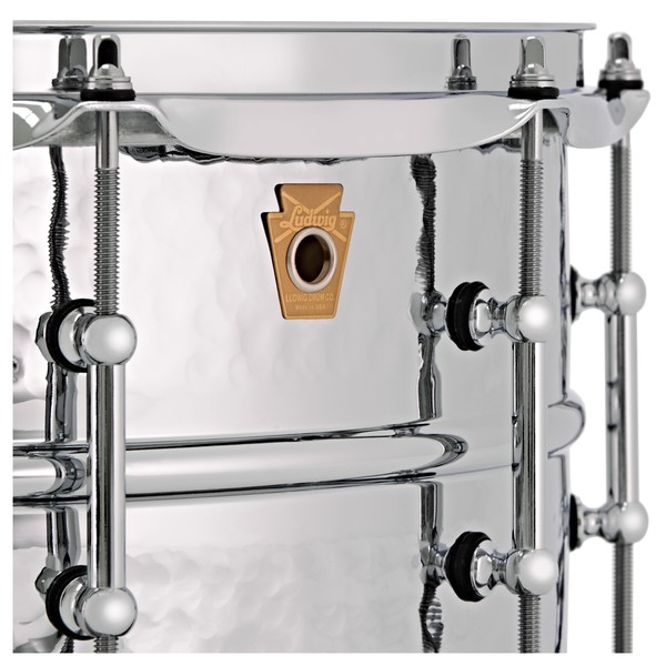 Ludwig LM402KT 14" x 6.5" Hammered Supraphonic Snare Drum