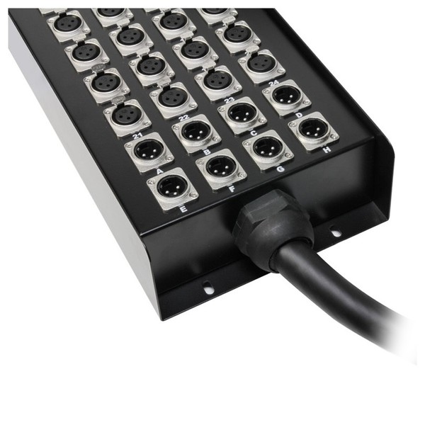 Adam Hall Multicore With Stage Box 24/8 30m