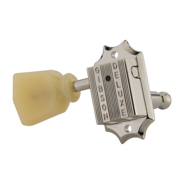 Gibson PMMH-050 Vintage Nickel Machine Heads, Yellow Buttons
