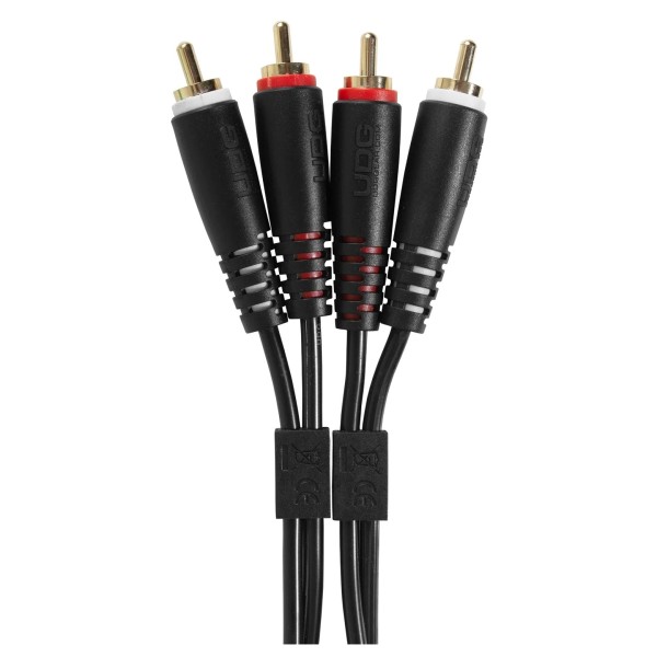 UDG Ultimate Cable RCA - RCA Straight 1.5m (Black)