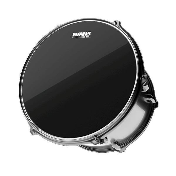 Evans Black Chrome Drum Head, 12"