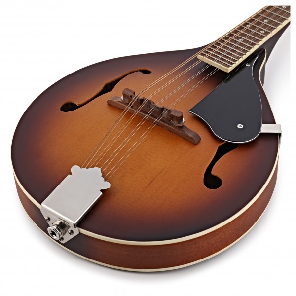 Fender Paramount PM-180E Mandolin, Aged Cognac Burst