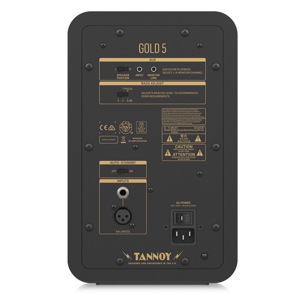 Tannoy GOLD 5 5" Active Monitor Speaker