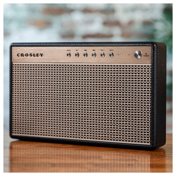 Crosley Montero Bluetooth Speaker, Black