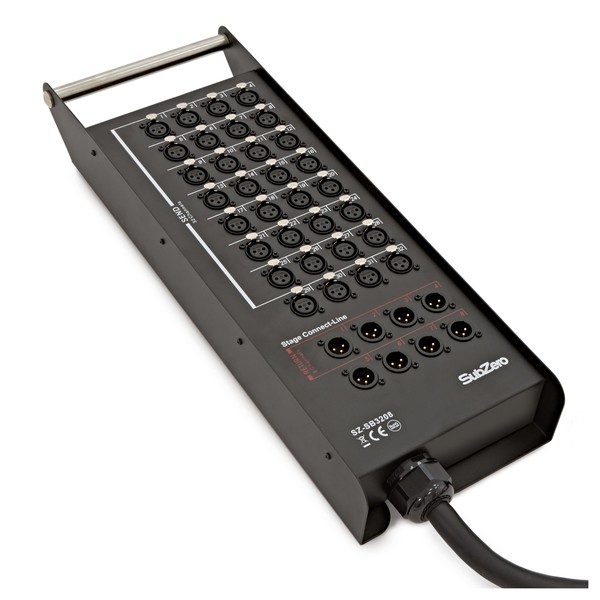 SubZero 40 Channel Stage Box, 32 In / 8 Out, 25m