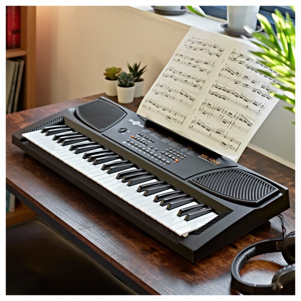 MK-1000 54-key Portable Keyboard by Gear4music - Complete Pack