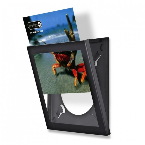 Show And Listen LP Flip Frame 4 Pack, Black