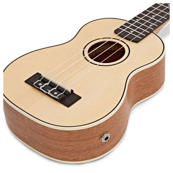 Hartwood Renaissance Electro Acoustic Soprano Ukulele, Natural