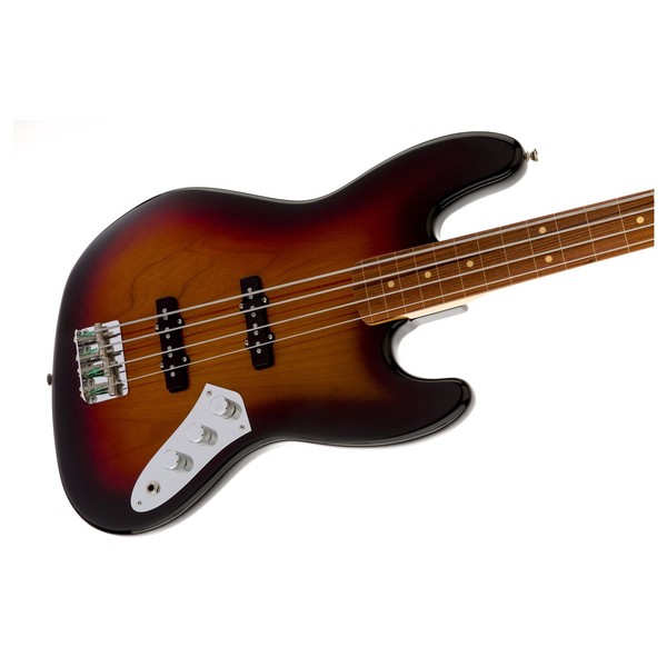 Fender Jaco Pastorius Fretless Jazz Bass PF, 3-Color Sunburst
