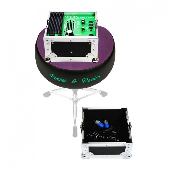 Porter & Davies BC2 Tactile Monitoring System, Saddle Top Purple