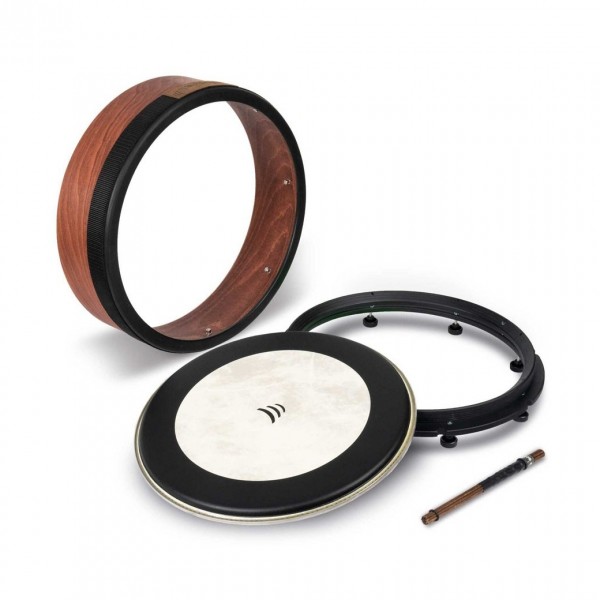 Schlagwerk Bodhran NeoTrad Red Brown 14" Mylarhead incl. BT24