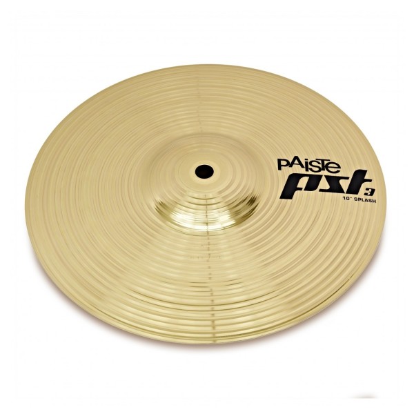 Paiste PST 3 10" Splash Cymbal & Cymbal Grabber Boom Arm