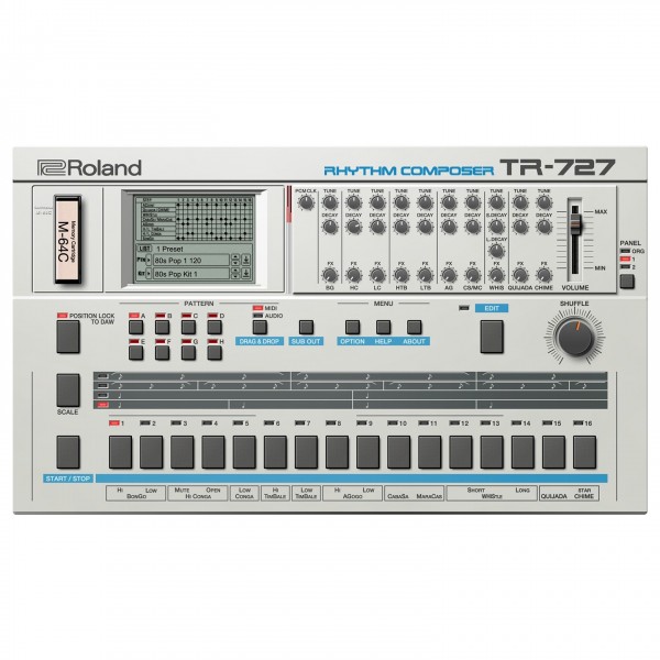 Roland Cloud TR-727 Drum Machine Plugin