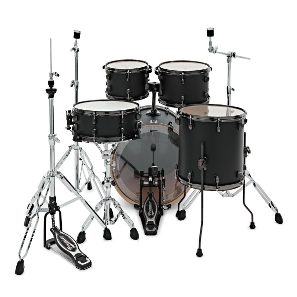 Premier Artist 20" 5pc Fusion Drum Kit, Matte Black