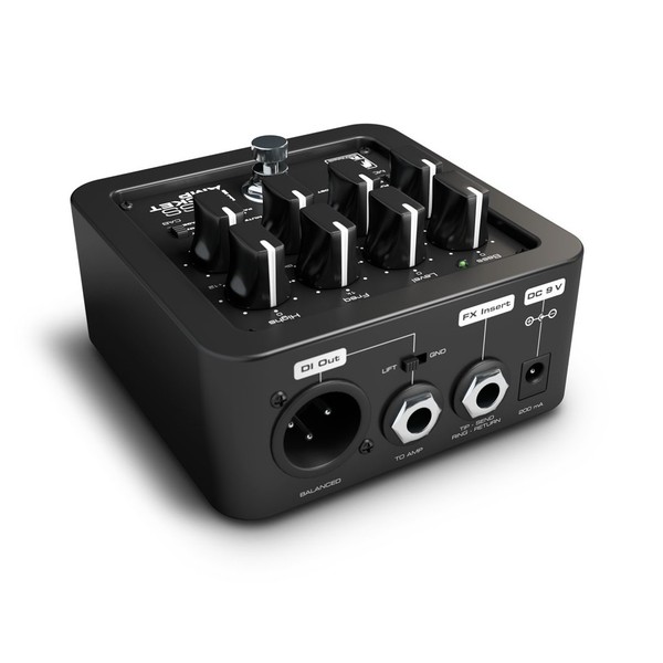 Palmer MI Pocket Amp Bass, Portable Preamp for Bass Guitars