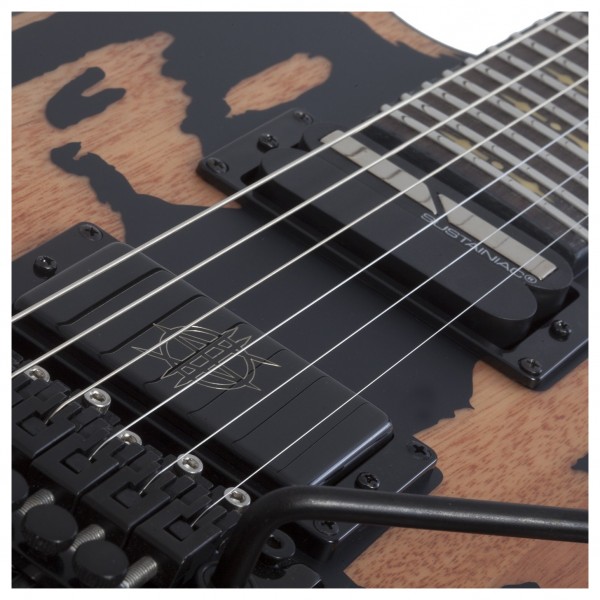 Schecter Synyster Gates Custom S, Distressed Satin Black