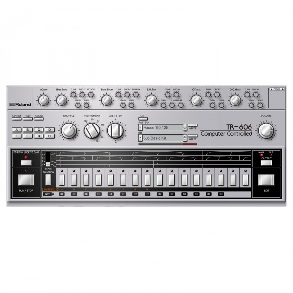 Roland Cloud TR-606 Virtual Instrument