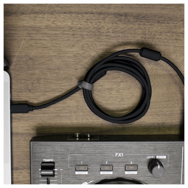 DJ Tech Tools Chroma Cable USB (C-B), Black