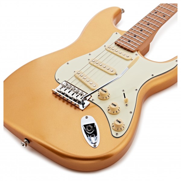 JET Guitars JS-300 Roasted Maple, Gold