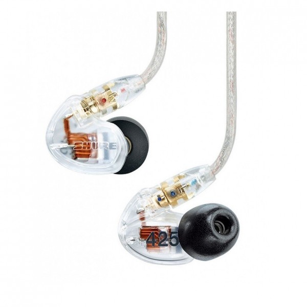 Shure SE425 Sound Isolating Earphones with True Wireless, Clear