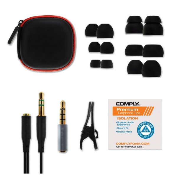 SoundMAGIC E80C In Ear Isolating Earphones with Mic, Gold