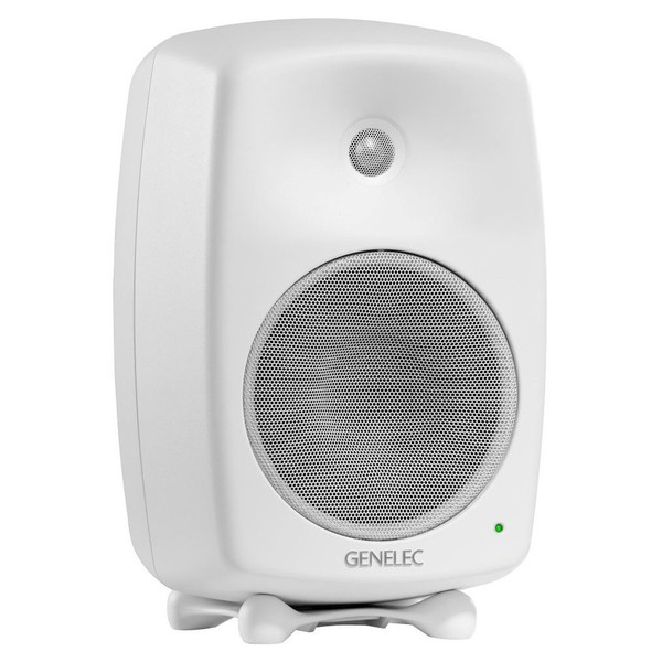 Genelec 8040B Bi-Amped Studio Monitor, White (Single)