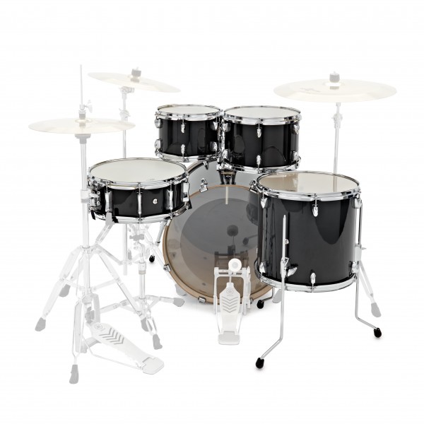 Yamaha Stage Custom Birch 20" 5pc Shell Pack, Raven Black