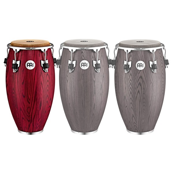 Meinl Percussion Woodcraft Wood 11" Conga, Vintage Red