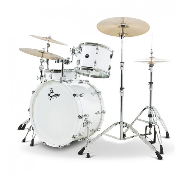 Gretsch Renown Maple 24" 3pc Shell Pack, Piano White