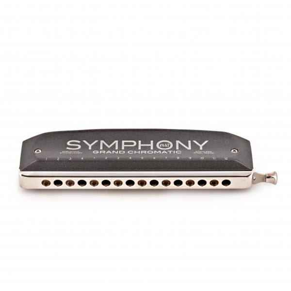 Seydel Symphony 64 Grand Chromatic Harmonica, Aluminium