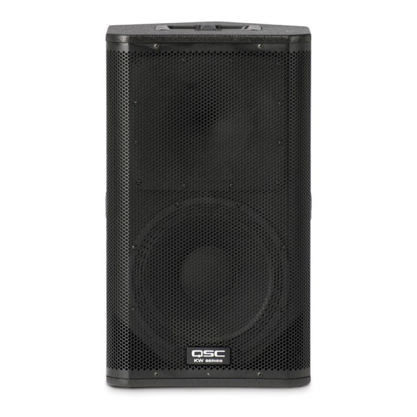 QSC KW122 Active PA Speakers with Stands