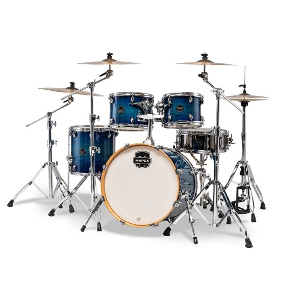 Mapex Armory 20" Fusion 5pc Shell Pack, Blue Wave Burst