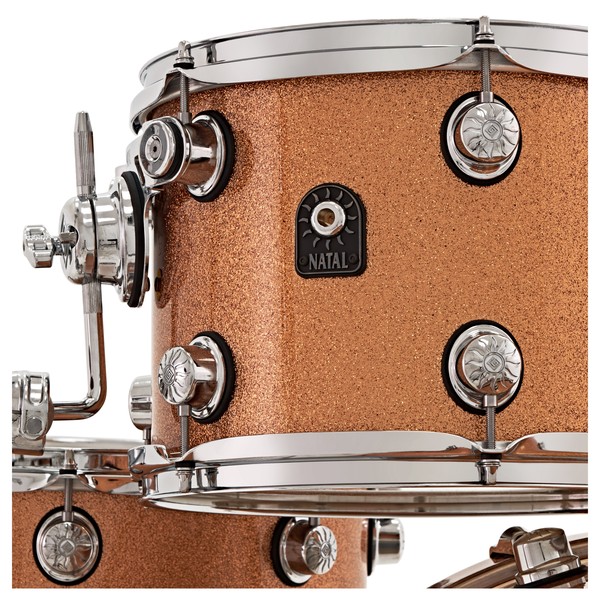 Natal Caf�� Racer 22" 4pc Shell Pack, Champagne Sparkle