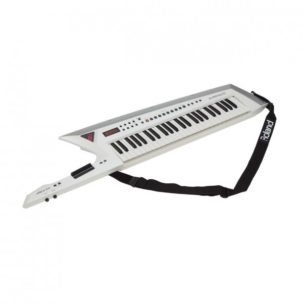 Roland AX-Edge Keytar, White with Bag