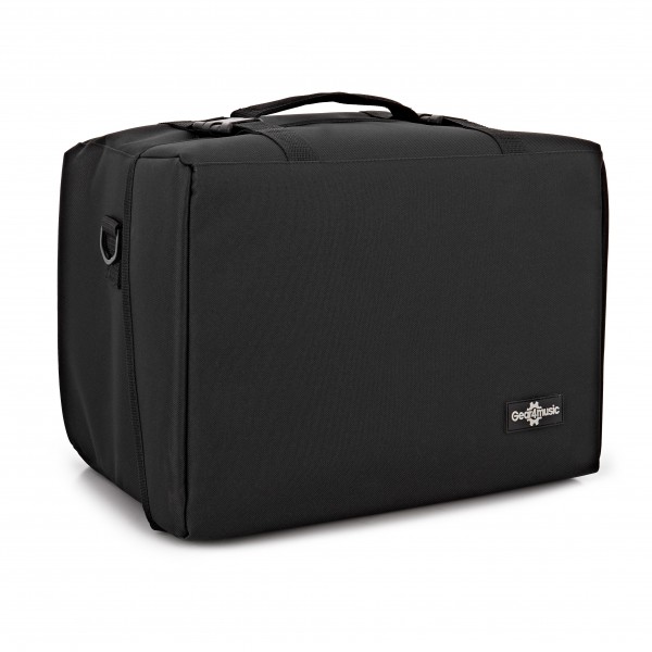 6 Microphone Bag with Accessory Pockets by Gear4music