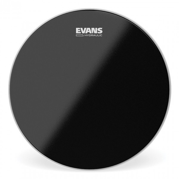 Evans Hydraulic Black Snare Drum Head, Hazy 300 & EQ PODS Pack, 14"