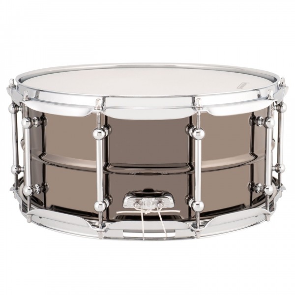 Ludwig Universal 14" x 6.5" Black Brass Snare Drum, Chrome Hardware