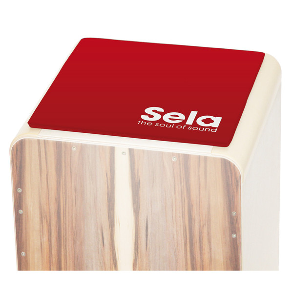 Sela Cajon Drum Pad, Red