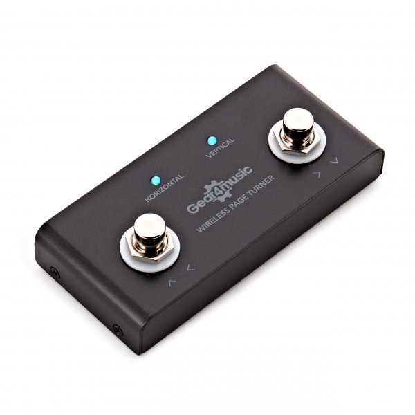 Digital Wireless Page Turner Pedal by Gear4music