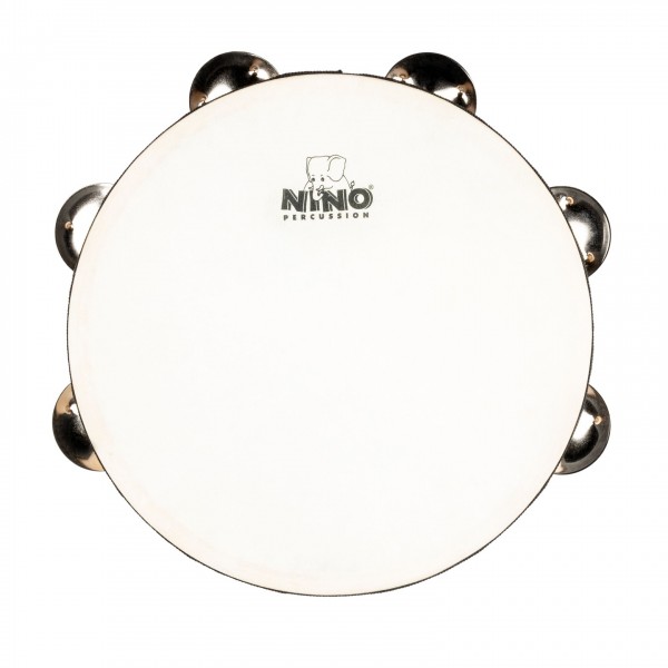 Nino by Meinl 8" Headed Wood Tambourine, 1 row