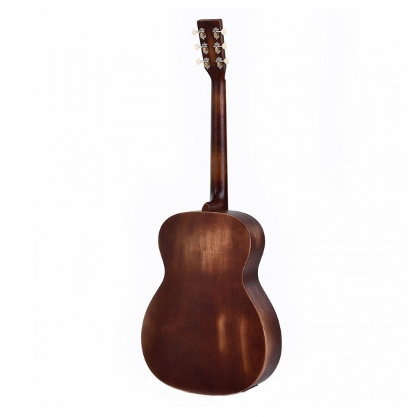 Sigma 000M-15EL-AGED Electro Acoustic Left Handed, Distressed Satin