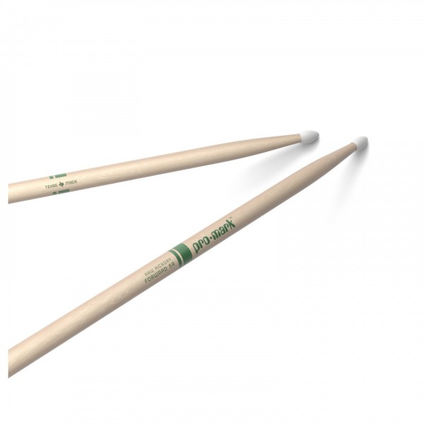 Promark Classic Forward 5A Raw Hickory, Nylon Tip