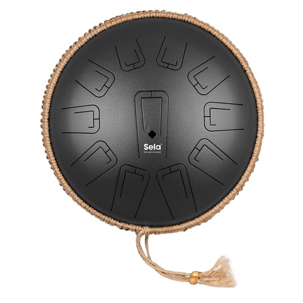 Sela Unity Tongue Drum 13" C Minor, Black