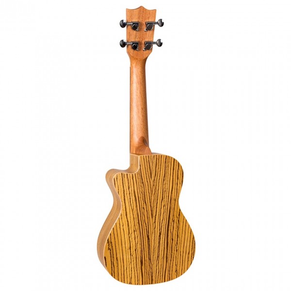 Flight DUC328CEQ Concert Electro Ukulele, Zeb B&S